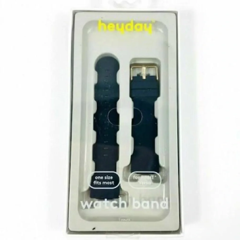 heyday Fitbit Versa Silicone Watch Band - Navy Blue